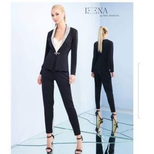 Mac Duggal 2 piece jumpsuit and jacket